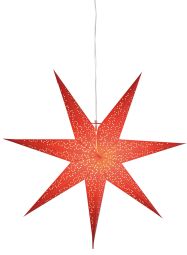 Dot stjärna 70cm röd