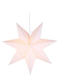 Bobo vit hängande stjärna