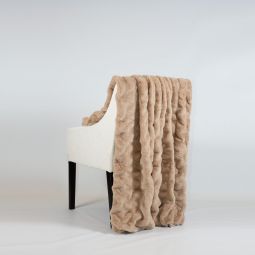 Premiumpläd Bubbles Beige 130x180cm