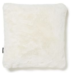Fluffy Kudde fuskpäls offwhite 45x45cm Skinnwille 