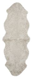 Skinnwille korthårigt fårskinn Curly sand 180cm