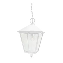 Norlys Norlys London taklampa med stor kedja, E27 Vit