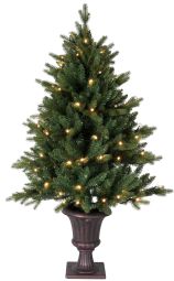 Byske julgran/plastgran 120cm 80st LED grön