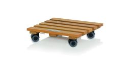 Plantroller till Lechuza krukor eucalyptus kvadrat 28cm