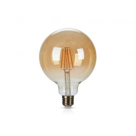 LED Filament E27 Glob 125mm 6W Dimbar