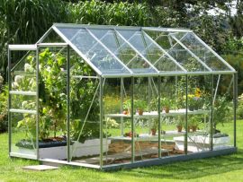 Växthus Vitavia Venus alu/glas 1,9x3,2m / 6,2m²